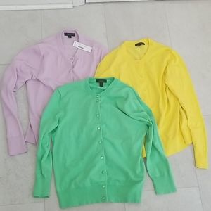 J.Crew Cardigans Bundle- Size Medium